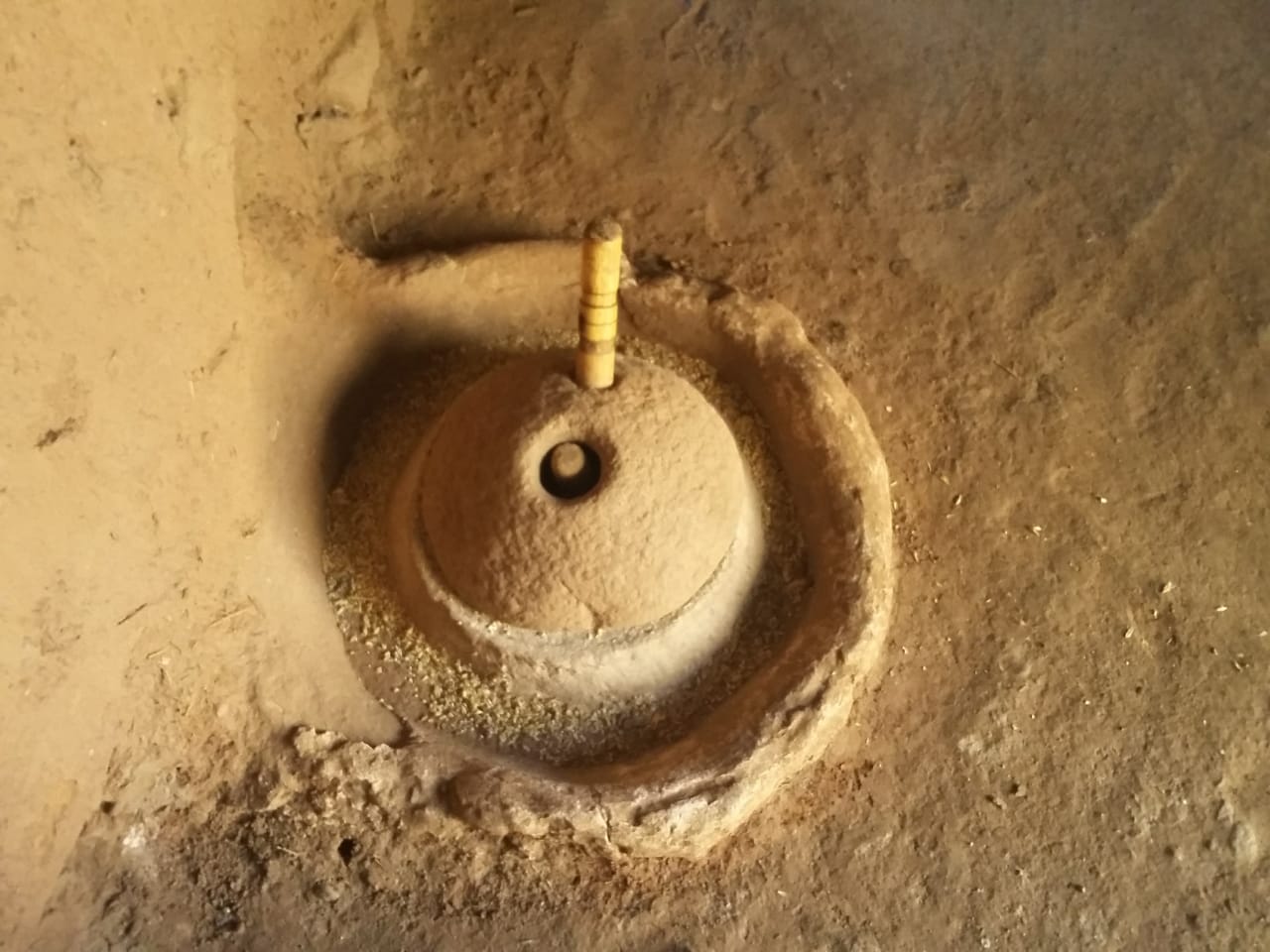 medium traditional in Berber village mountain toubkal