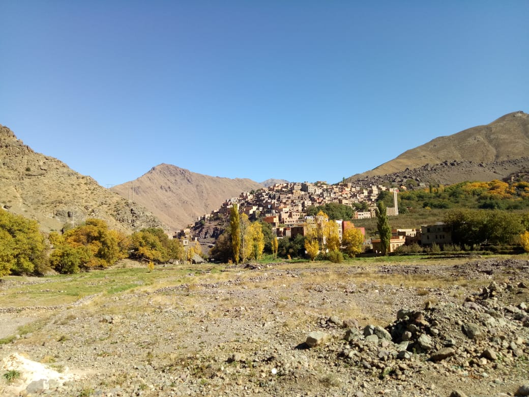 medium Berber village toubkal mountain marrakech