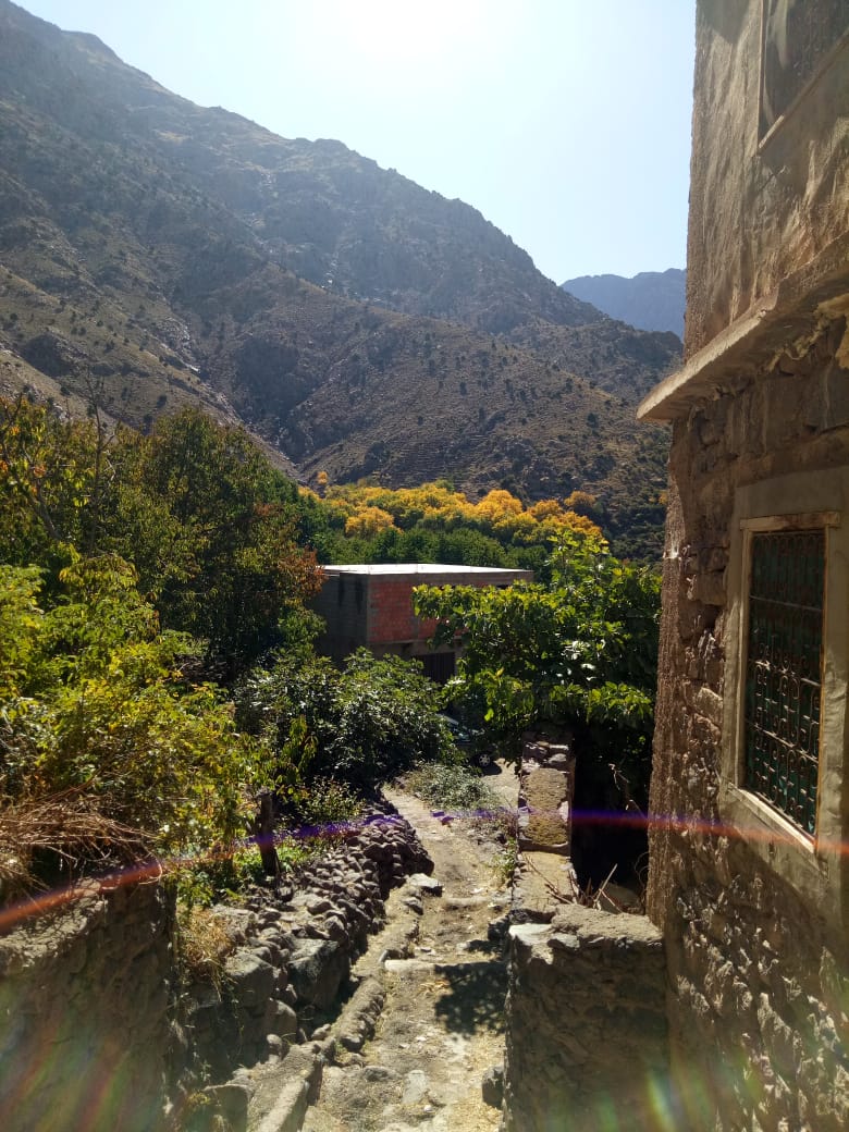 medium mountain in toubkal marrakech