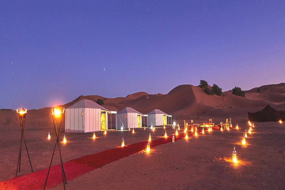 medium day in desert with attempted marrakech