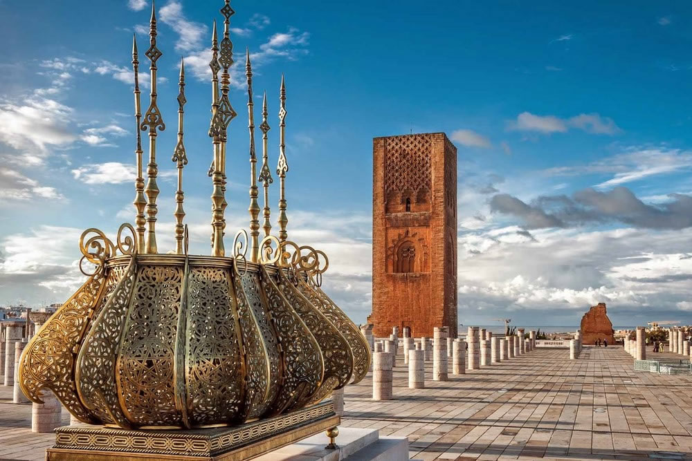 medium Mosque Hassan Rabat Morocco