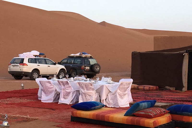marrakech airport private desert