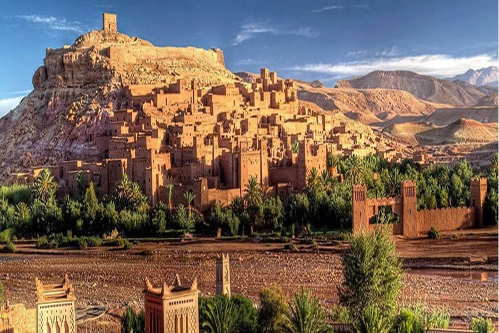medium desert of ait haddou ouarzazat